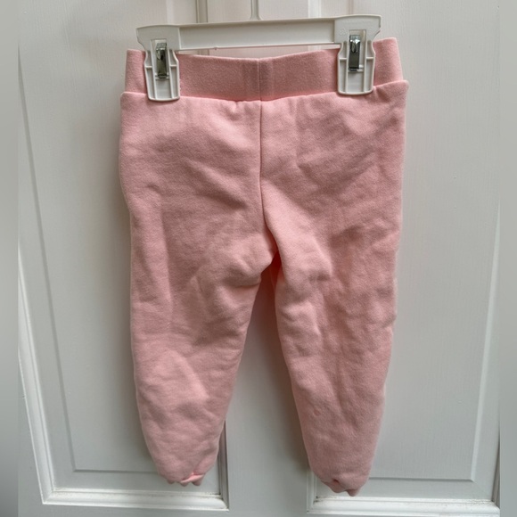 NWOT 2T Carter’s Girls Pink Fringe Sweat Pants - Picture 2 of 4